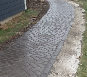 brick pathway photo